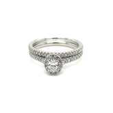 Oval Bridal Set